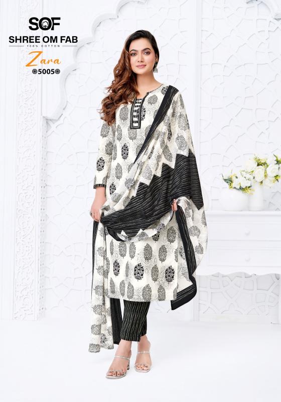 Sof zara vol-5 wholesale cotton dress materials new catalogue